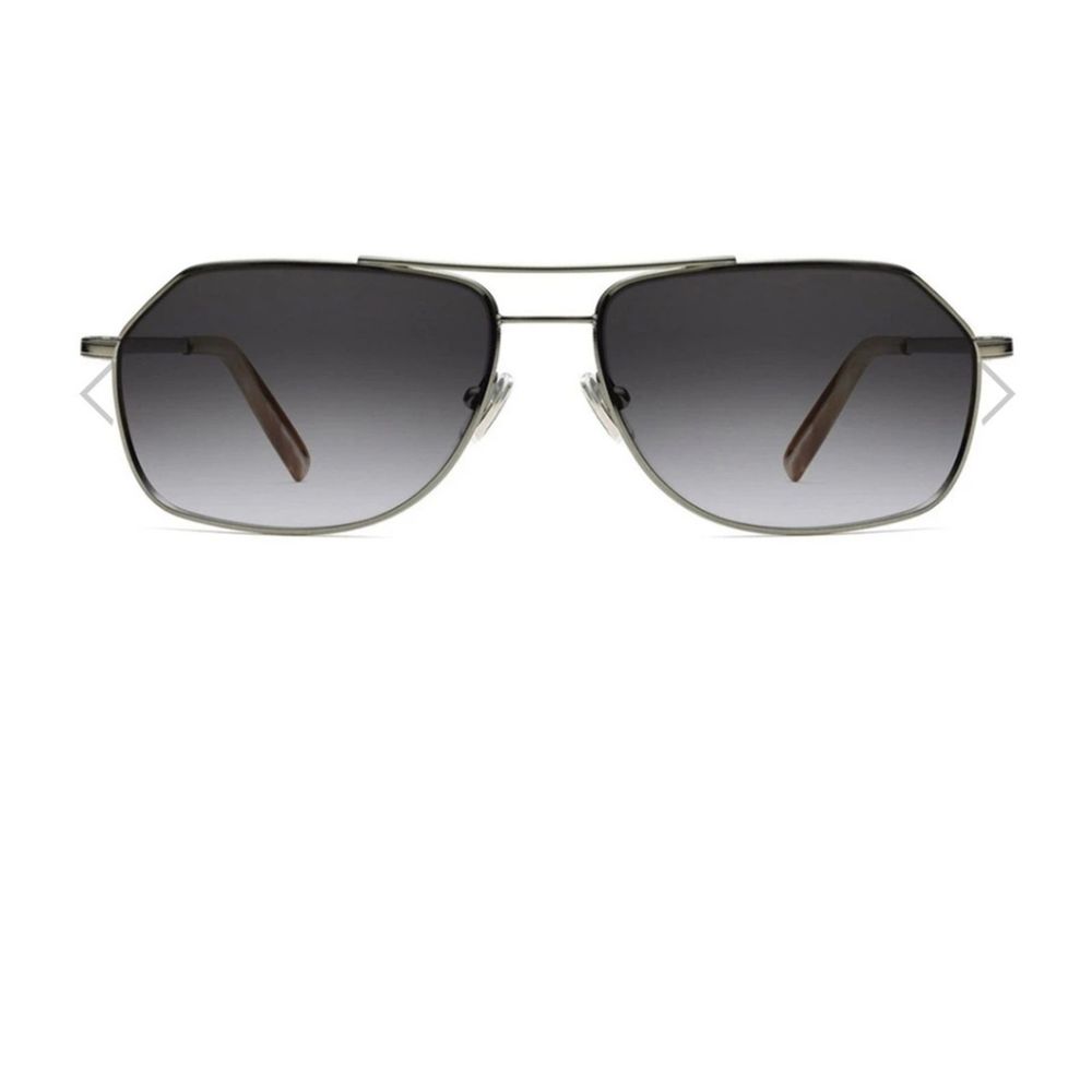 Morgenthal Frederics Titanium Aviator Sunglasses - Picture 7 of 7
